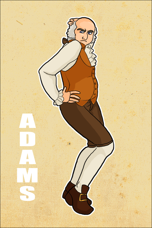 all credit goes to publius-esquire.  Click the image for the source and even more Founding Father pin-ups!  